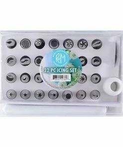 R&M International Icing Tip 32 Pc Set Supplies