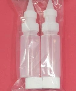 Ck Products PAIR Of 2 Oz Squeeze Bottle With Coupler/Tip Supplies