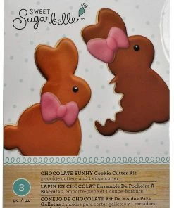 American Crafts Chocolate Bunny Cookie Cutter Kit