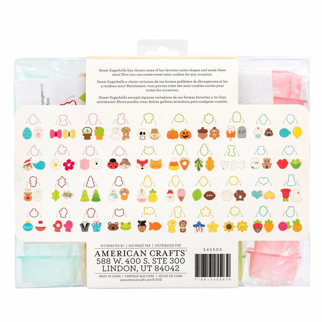 American Crafts Sugarbelle MINI Shape Shifters Set ONE 4 American Crafts Sugarbelle MINI Shape Shifters Set ONE