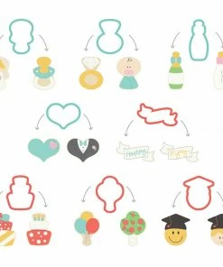 American Crafts Life Events Shape Shifters Set From Sugarbelle