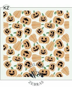 Flour Box Bakery Jack-o-Lantern 3 Pc KZ Stencil Set