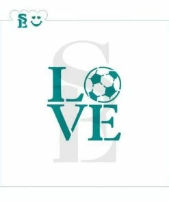 Stencil Expression Stencils LOVE Soccer SE Stencil