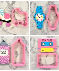 Flour Box Bakery Totally 80s Cookie Cutter BUNDLE Cutters