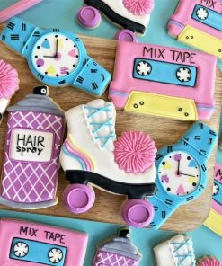 The Flour Box Totally 80s Cookie Decorating Class Recording With Optional Kit Classes