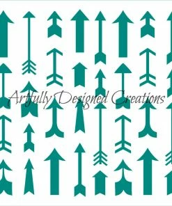 Bee Baked Art Stencils Arrow Background ADC Stencil