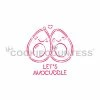 Cookie Countess Stencils Let's AvoCuddle PYO Stencil