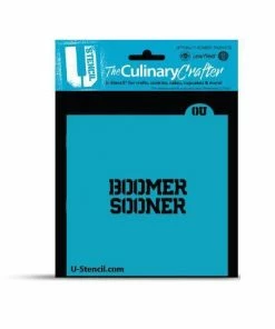 Cookie Countess Oklahoma University BOOMER SOONER College Stencil Stencils