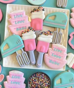 Flour Box Bakery Spatula Cookie Cutter Cutters 10 Flour Box Bakery Spatula Cookie Cutter Cutters