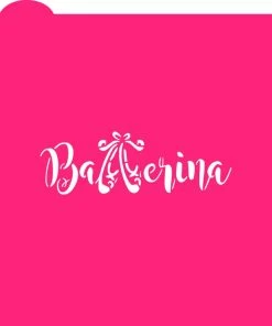 Cookie Countess Ballerina Stencil Stencils