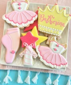 The Flour Box Ballet Cookie Decorating Kit Cutters 19 The Flour Box Ballet Cookie Decorating Kit Cutters
