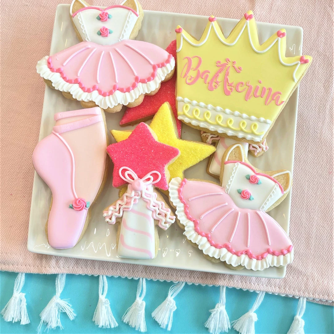 The Flour Box Ballet Cookie Decorating Kit Cutters 11 The Flour Box Ballet Cookie Decorating Kit Cutters