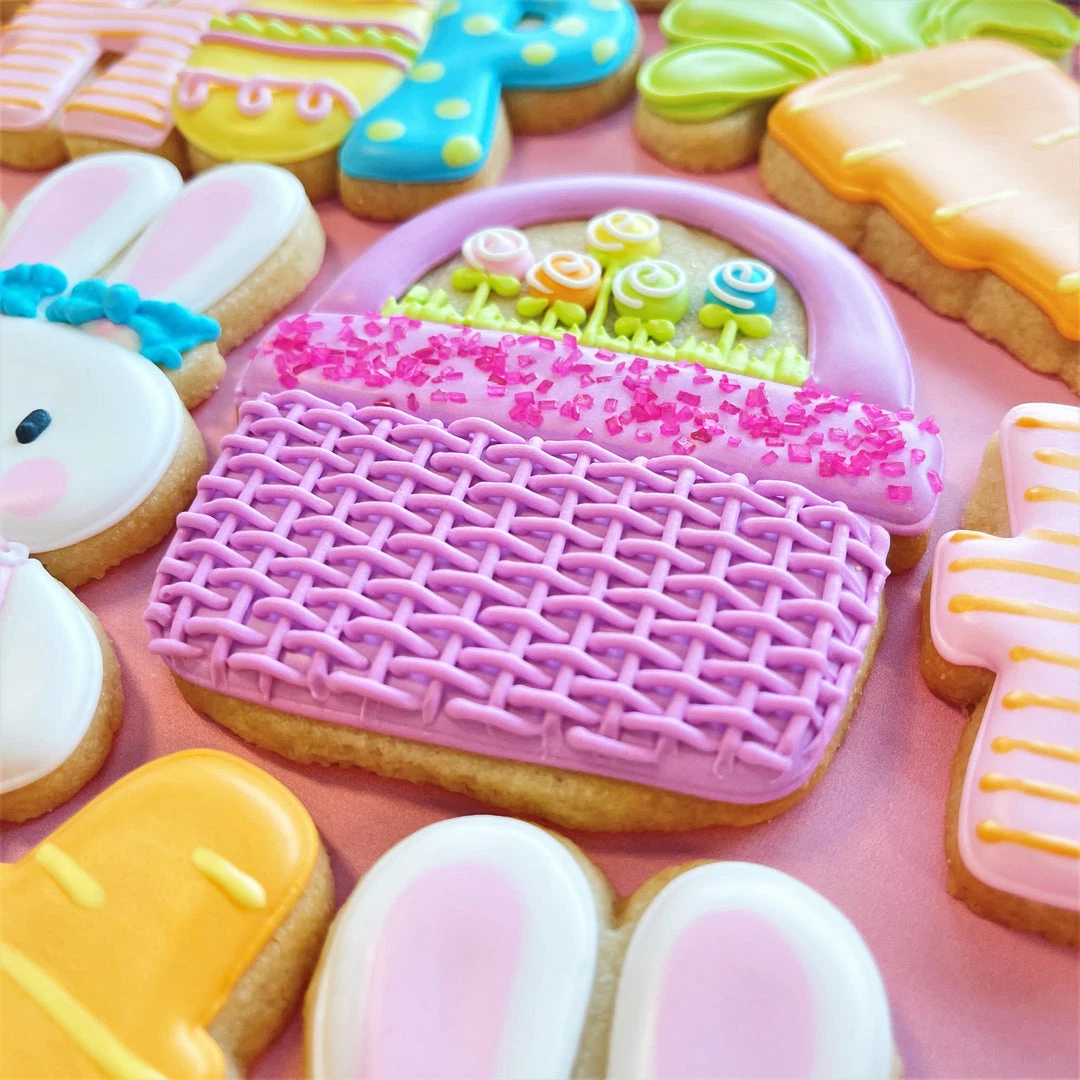 Flour Box Bakery Wide Basket Cookie Cutter 4 Flour Box Bakery Wide Basket Cookie Cutter