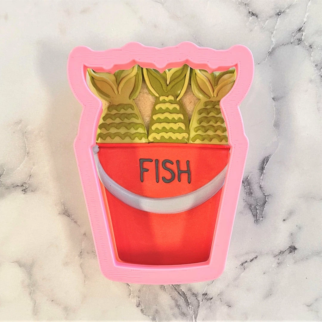 Flour Box Bakery Cutters Bucket Cookie Cutter 7 Flour Box Bakery Cutters Bucket Cookie Cutter