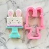 Flour Box Bakery Bunny Cake Cookie Cutter