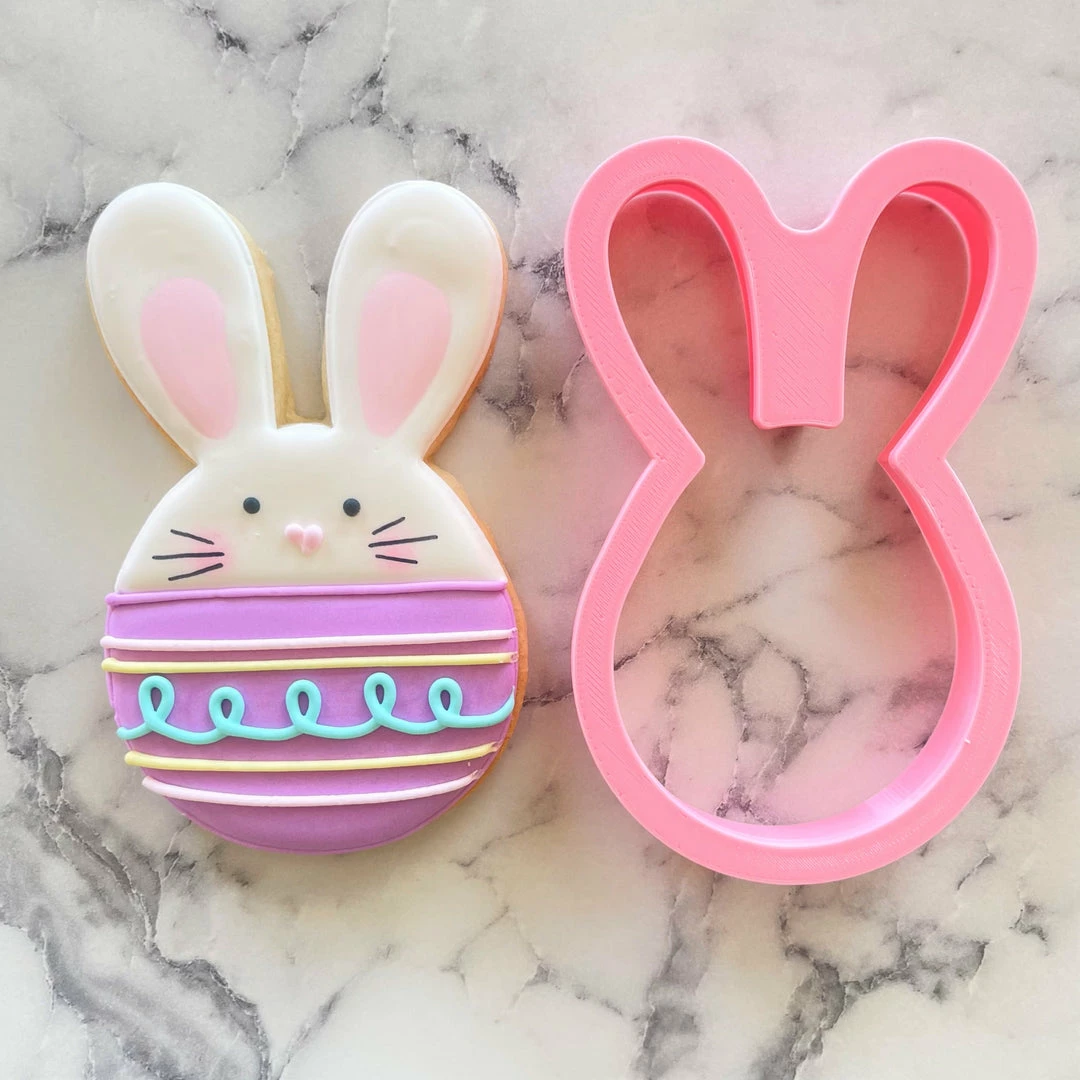 Flour Box Bakery Cutters Bunny Egg Cookie Cutter 3 Flour Box Bakery Cutters Bunny Egg Cookie Cutter