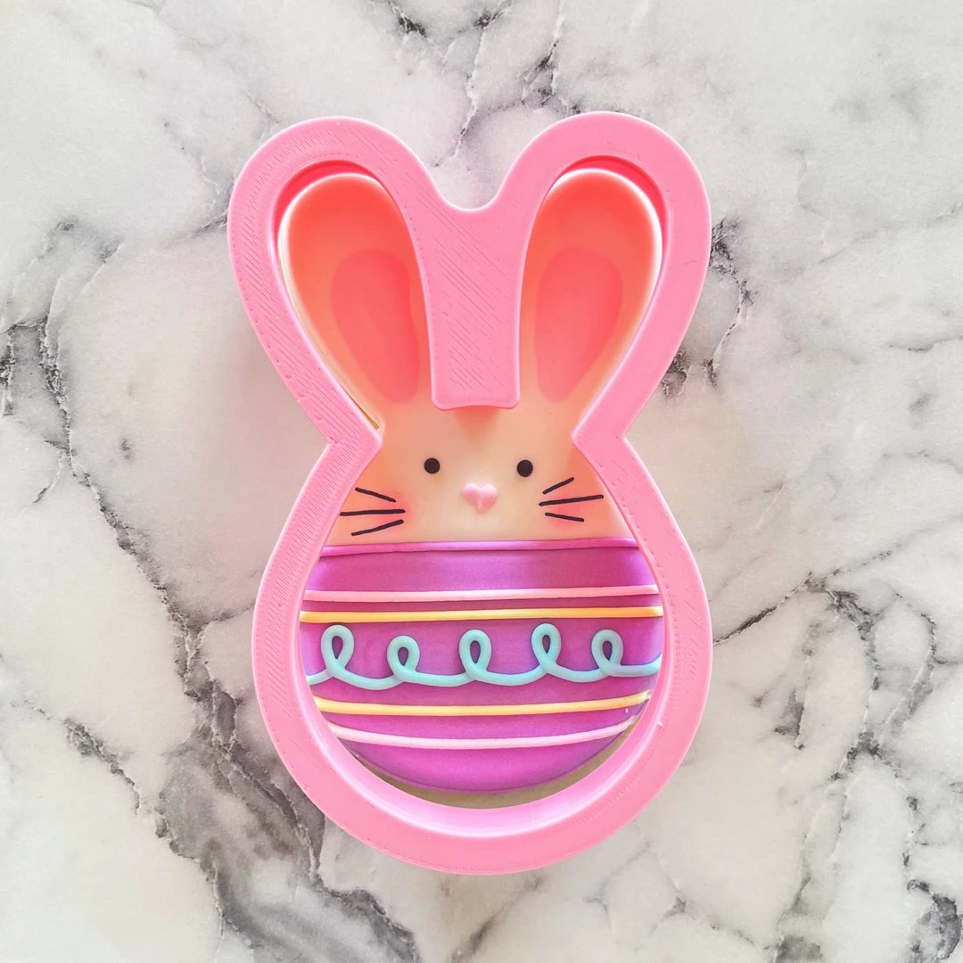 Flour Box Bakery Cutters Bunny Egg Cookie Cutter 5 Flour Box Bakery Cutters Bunny Egg Cookie Cutter