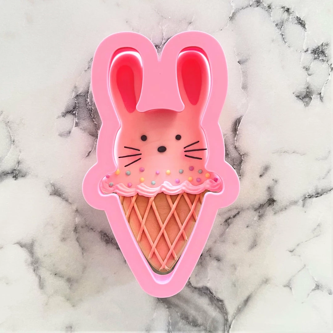 Flour Box Bakery Cutters Bunny Ice Cream Cone Cookie Cutter 5 Flour Box Bakery Cutters Bunny Ice Cream Cone Cookie Cutter
