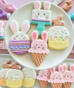 Flour Box Bakery Cutters Bunny Egg Cookie Cutter 11 Flour Box Bakery Cutters Bunny Egg Cookie Cutter