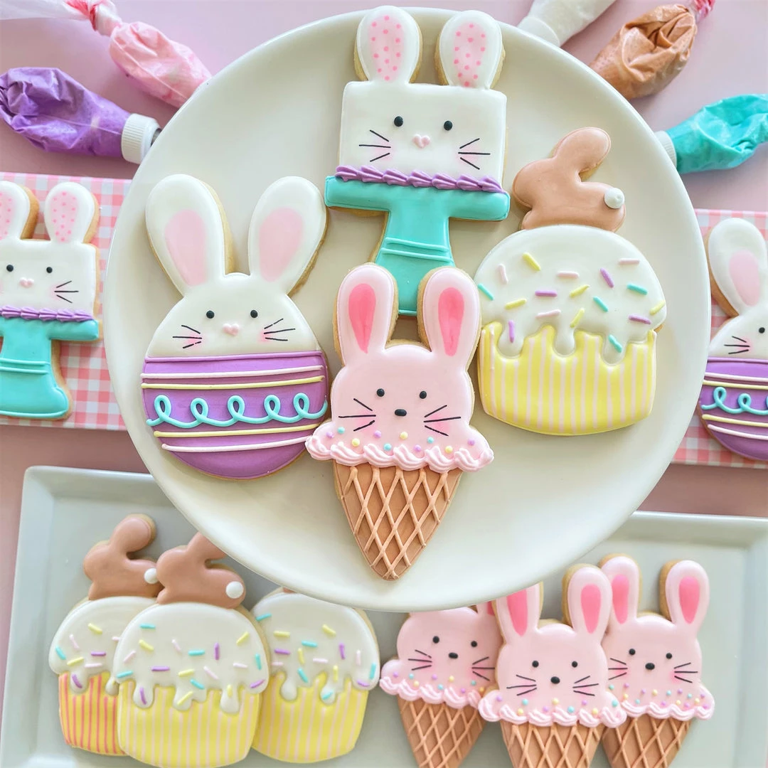 Flour Box Bakery Cutters Bunny Muffin Cookie Cutter 7 Flour Box Bakery Cutters Bunny Muffin Cookie Cutter