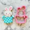 Flour Box Bakery Bunny In Watering Can 2-in-1 Multi-Cookie Cutter