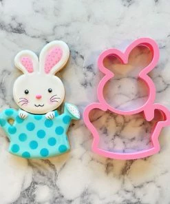 Flour Box Bakery Bunny In Watering Can 2-in-1 Multi-Cookie Cutter