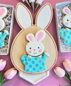 Flour Box Bakery Spring Into Easter 2022 Cookie Cutter Set, Stencil, And Digital Decorating Guide