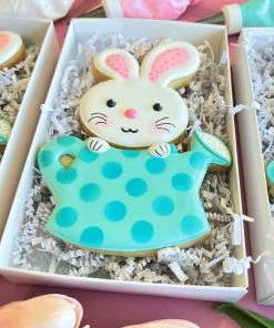 Flour Box Bakery Bunny In Watering Can 2-in-1 Multi-Cookie Cutter