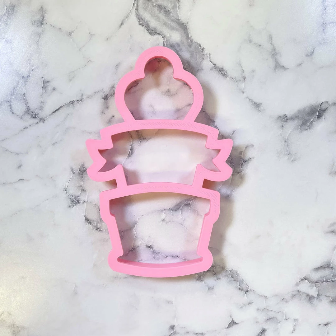 Flour Box Bakery Cake And Balloons 3-in-1 Multi-Cookie Cutter Cutters 5 Flour Box Bakery Cake And Balloons 3-in-1 Multi-Cookie Cutter Cutters