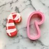 Flour Box Bakery Candy Cane Rounded Cookie Cutter