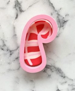 Flour Box Bakery Candy Cane Rounded Cookie Cutter