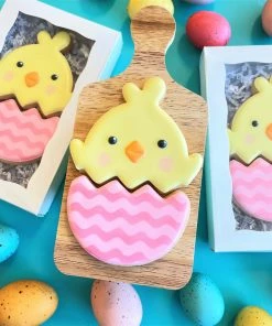 Flour Box Bakery Spring Into Easter 2022 Cookie Cutter Set, Stencil, And Digital Decorating Guide