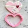 Flour Box Bakery Cutters Chocolate Heart Box Cookie Cutter