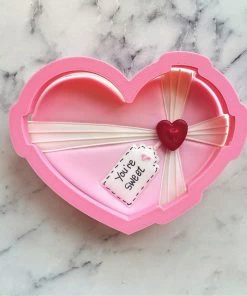 Flour Box Bakery Cutters Chocolate Heart Box Cookie Cutter