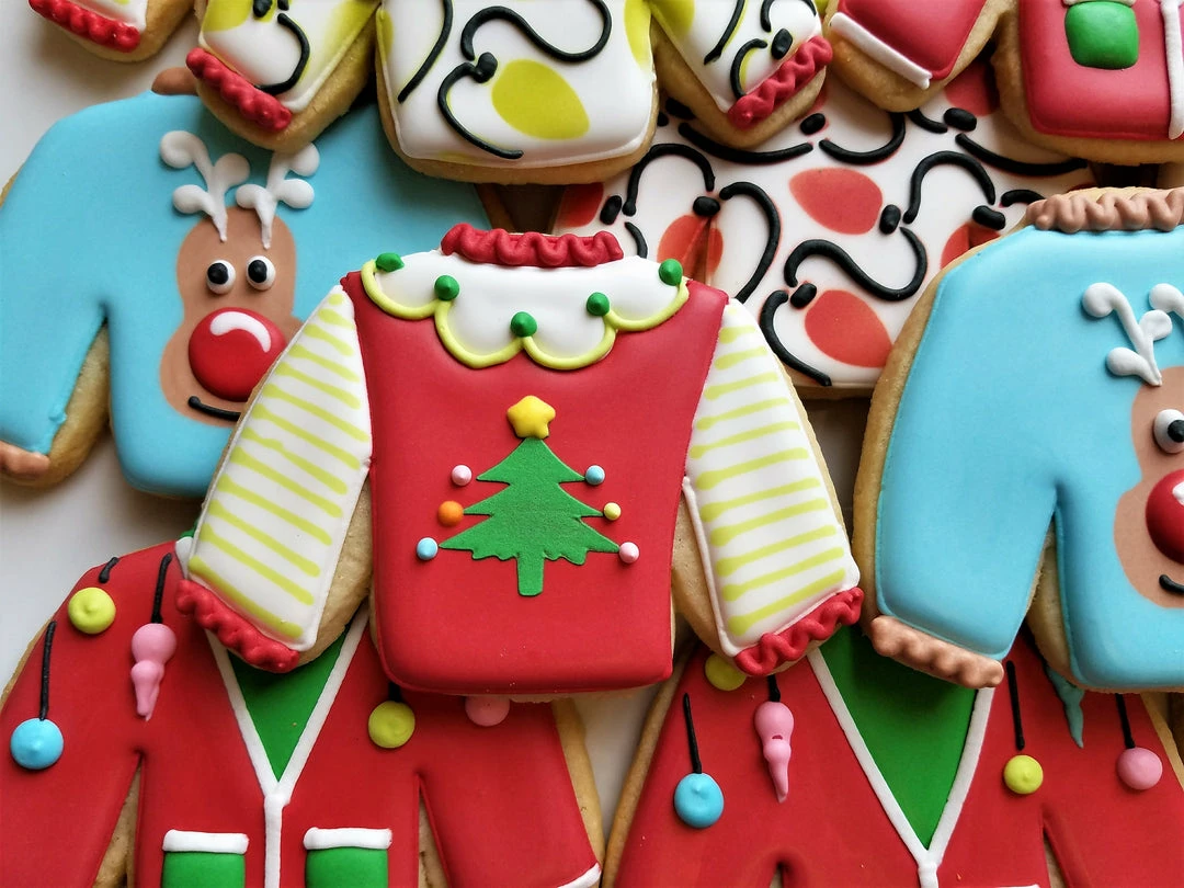 Ann Clark Ugly Sweater Cookie Cutter Cutters 8 Ann Clark Ugly Sweater Cookie Cutter Cutters
