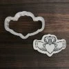 Cookie Countess Claddagh DWC/PYO Stencil And Cutter Set