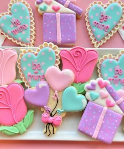 Flour Box Bakery Gift With Hearts Cookie Cutter Cutters