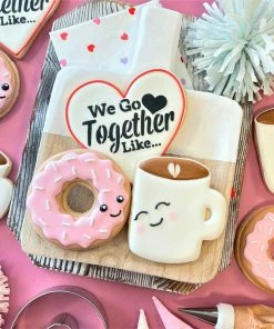 R&M International Cutters Donut On Card Cookie Cutter