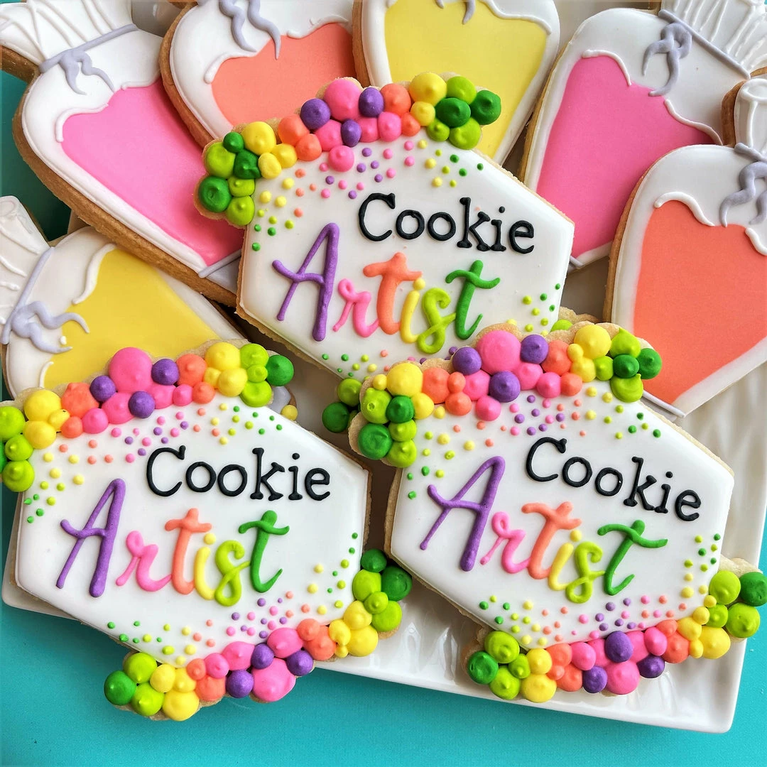 Flour Box Bakery Floral Plaque Cookie Cutter 6 Flour Box Bakery Floral Plaque Cookie Cutter