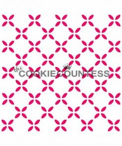 Cookie Countess Country Flowers Stencil Stencils