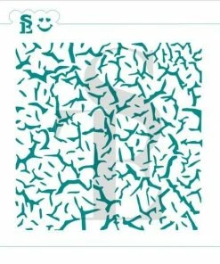 Stencil Expression Crackle Background SE Stencil Stencils