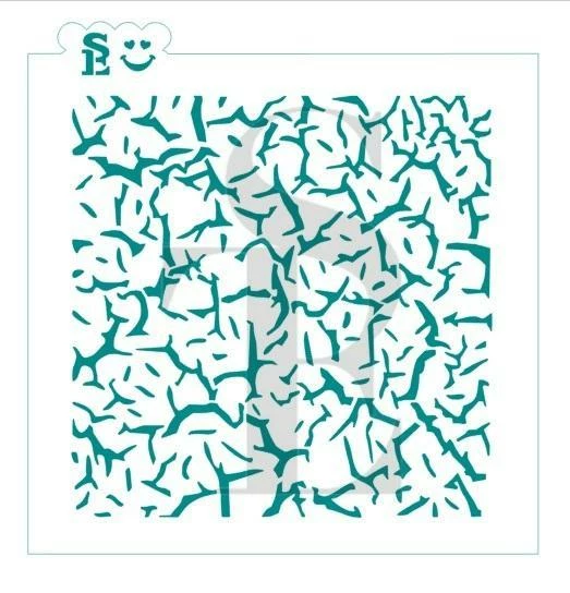 Stencil Expression Crackle Background SE Stencil Stencils 3 Stencil Expression Crackle Background SE Stencil Stencils