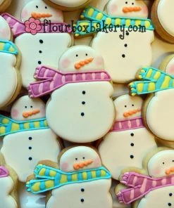 Ann Clark Snowman With Scarf Cookie Cutter Cutters