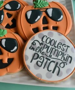 Cookie Countess Coolest Pumpkin In The Patch Stencil Stencils