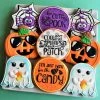 Flour Box Bakery Cute Halloween Cookie Decorating Kit