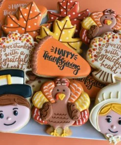 Flour Box Bakery Thanksgiving Cookie Decorating Kit Cutters 9 Flour Box Bakery Thanksgiving Cookie Decorating Kit Cutters