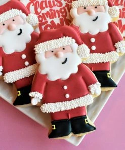 Ann Clark Cutters Cute Santa Cookie Cutter By The Flour Box