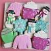 Flour Box Bakery Cutters Winter Cookie Decorating Kit