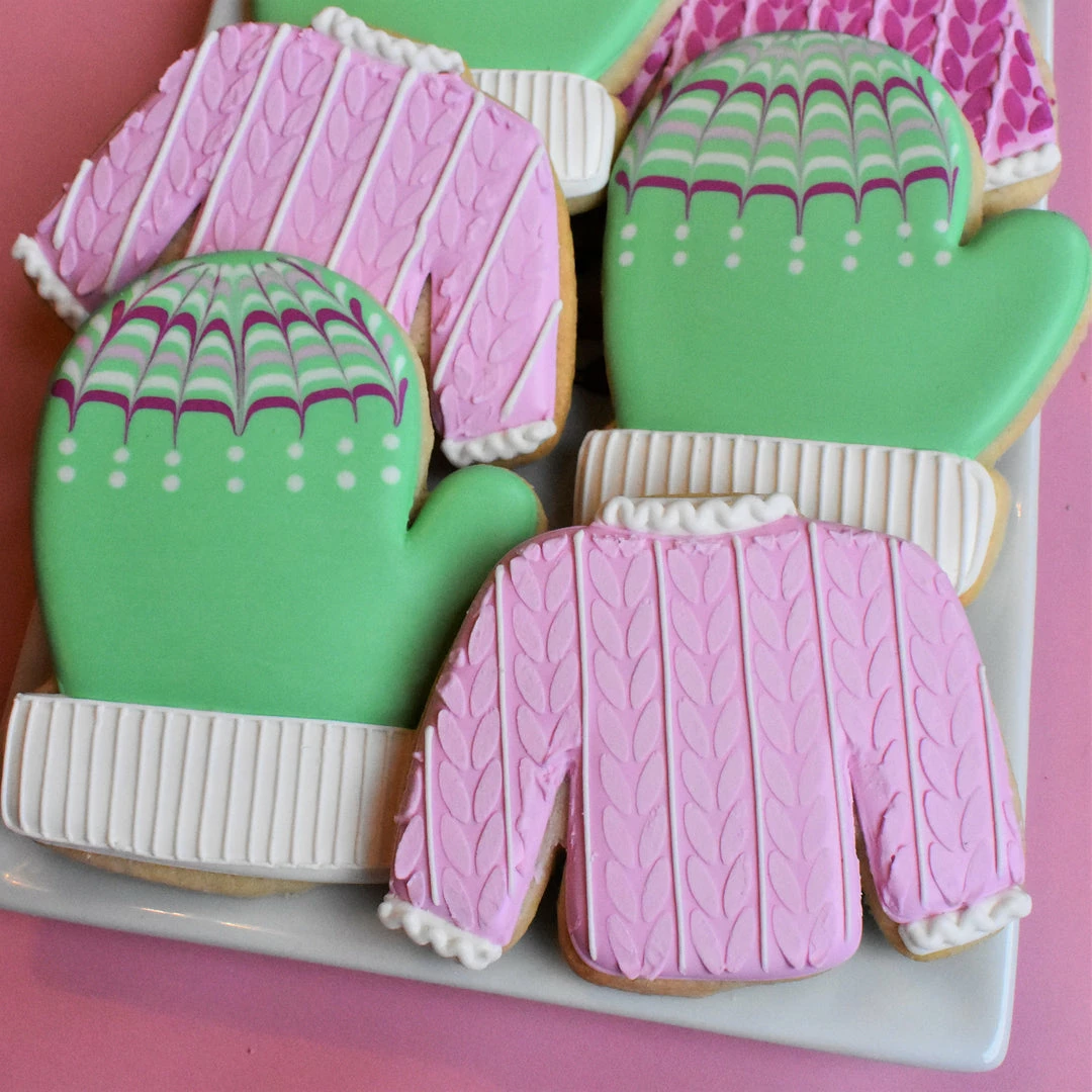 Flour Box Bakery Cutters Winter Cookie Decorating Kit 6 Flour Box Bakery Cutters Winter Cookie Decorating Kit