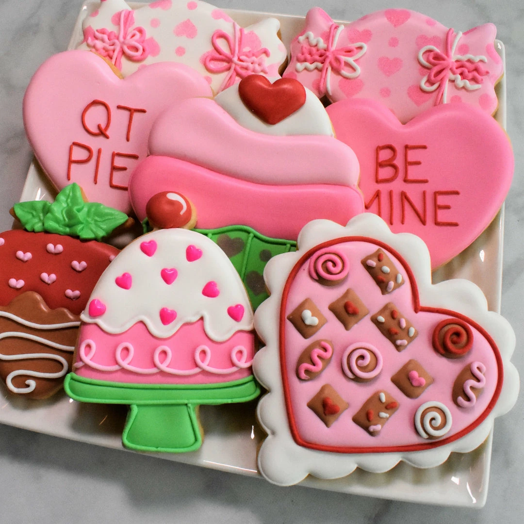 Flour Box Bakery Sweet Treats Cookie Decorating Kit Cutters 3 Flour Box Bakery Sweet Treats Cookie Decorating Kit Cutters